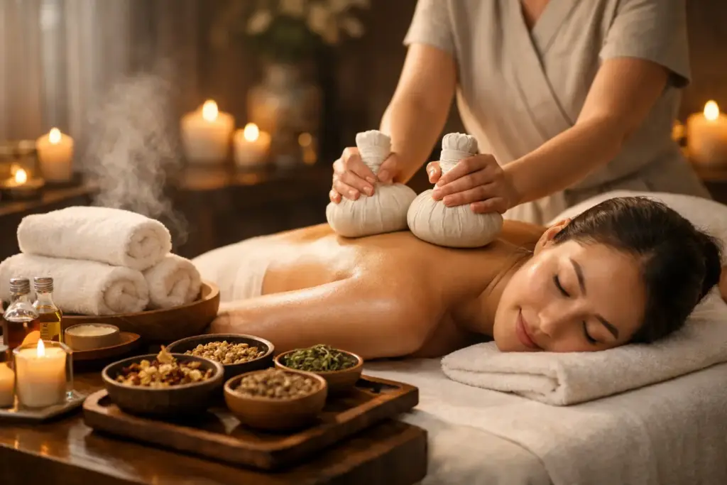 Was ist eine Kräuterstempelmassage genau?